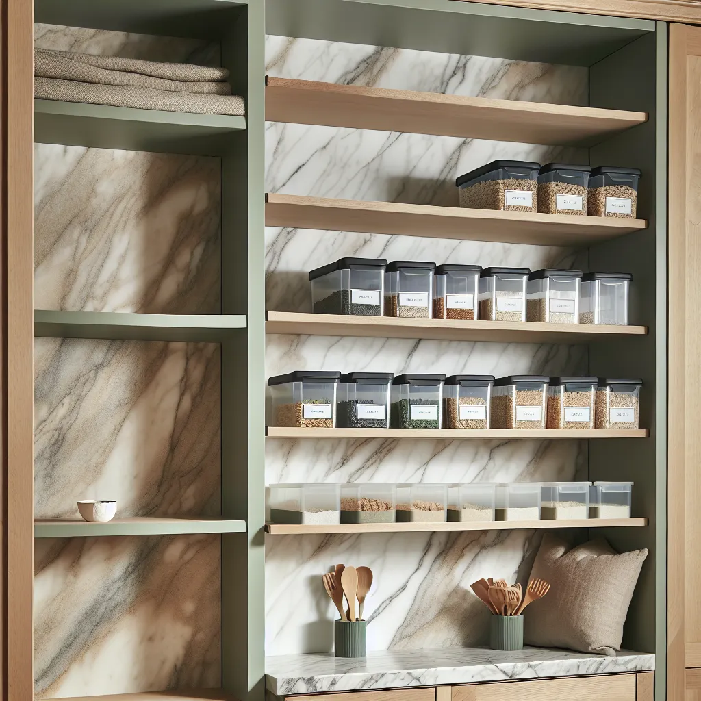 Organized containers