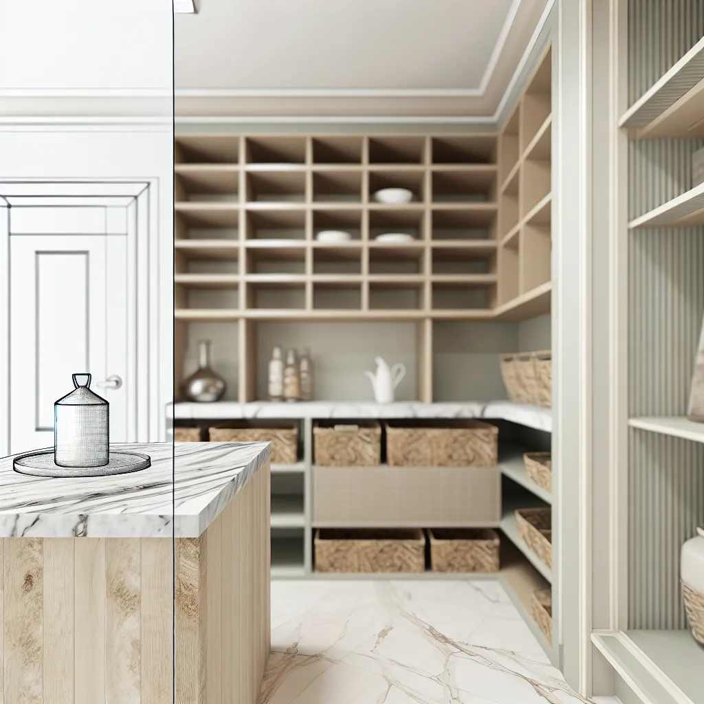 Walk-in pantry transformation
